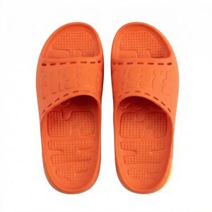 Freshy Cali Slide Sandals Orange/Yellow Thick Cushion Unisex Size W 9.5 / M 8